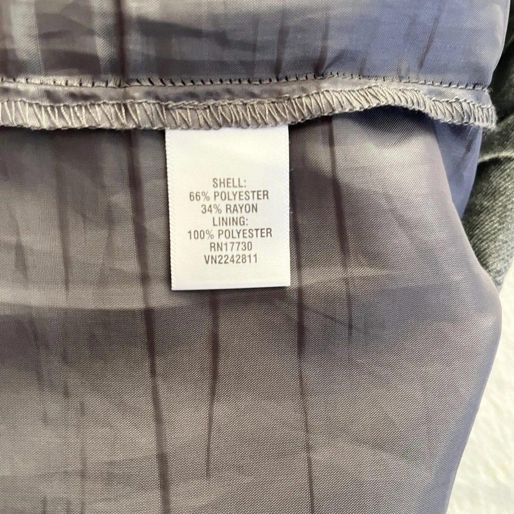Xhilaration Gray high waisted fully pleated skater skirt - Picture 6 of 6